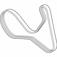 OEM 2021 BMW M3 RIBBED V-BELT - 11-28-8-581-628