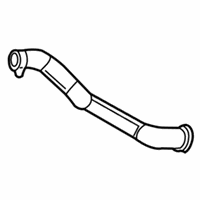 OEM Mercury Upper Hose - AE5Z-8260-B