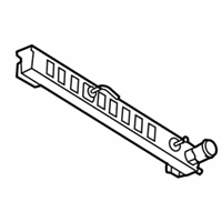 OEM 2011 Infiniti FX50 Tank-Rad LH, W/ Oil Cooler - 21463-1BA0A