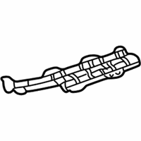 OEM 1996 Nissan Pathfinder Insulator Assy-Center Tube, Lower - 20530-1W201