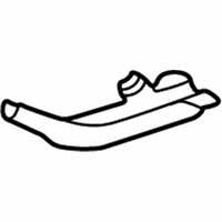 OEM 2000 Nissan Pathfinder INSULATOR-Heat, Exhaust Tube Front Lower - 20510-1W611
