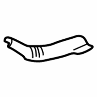 OEM 2000 Nissan Pathfinder INSULATOR-Heat, Exhaust Tube Front Upper - 20515-1W610