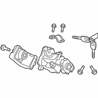 OEM 2012 Acura TL Lock Assembly, Steering - 06351-TK4-A02