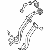 OEM 2018 Kia Forte Filler Neck & Hose Assembly - 31030A7500