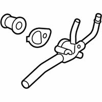OEM 2009 Saturn Vue Thermostat Housing - 12689039