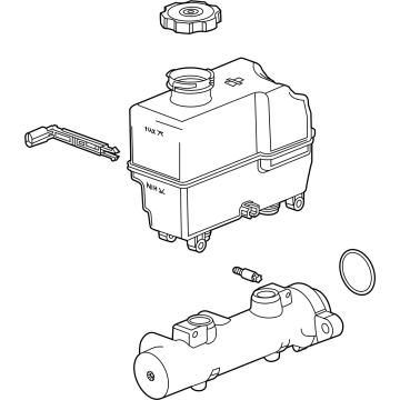 OEM 2022 GMC Sierra 2500 HD Master Cylinder - 84668150