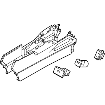 OEM 2022 Kia Sorento Console Assembly-Floor - 84610P2300WK