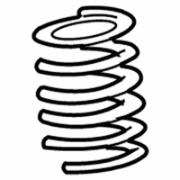 OEM 2007 Mercury Mountaineer Coil Spring - 9L2Z-5310-A