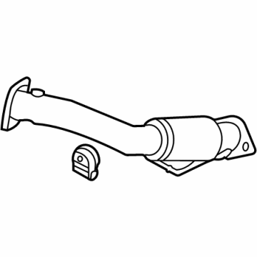 OEM 2022 Hyundai Elantra Muffler Assy-Front - 28610-AA900