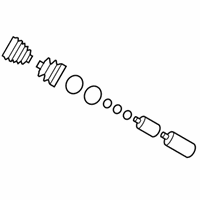 OEM Kia Rondo Boot Set, RH - 495931D501