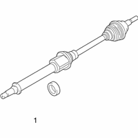 OEM 2018 Ford C-Max Axle Assembly - FV6Z-3B436-A