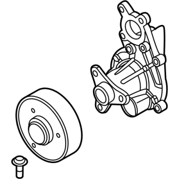 OEM 2022 BMW 330e xDrive WATER PUMP - 11-51-8-482-250