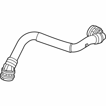 OEM 2022 BMW 330e xDrive Thermostat-Coolant Pump Hose - 11-53-8-650-981