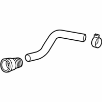 OEM 2017 GMC Sierra 3500 HD Lower Hose - 23436394