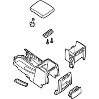 OEM 2012 Nissan Frontier Console Floor BRN - 96910-9BH0C