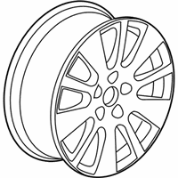 OEM 2012 Chevrolet Captiva Sport Wheel, Alloy - 9597429