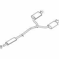 OEM Ford Muffler - DB5Z-5230-D