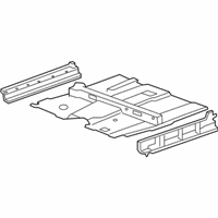 OEM 2012 Acura RDX Floor, Front - 65100-STK-A10ZZ