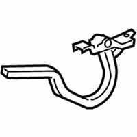 OEM 2012 Honda Accord Hinge, R. Trunk - 68610-TE0-A00ZZ
