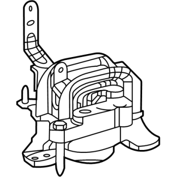 OEM 2022 Toyota Sienna Side Mount - 12305-F0150