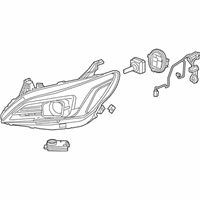 OEM 2019 Buick LaCrosse Headlamp Assembly - 26221315