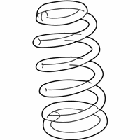 OEM 2017 Acura RDX Spring, Rear - 52441-TX5-A12