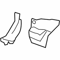 OEM 2010 Chevrolet Suburban 2500 Shield-Exhaust Heat - 25848476