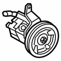 OEM 2011 Infiniti M37 Power Steering Pump Assembly - 49110-1MA1A