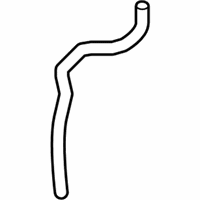 OEM 2011 Infiniti M37 Power Steering Return Hose - 49725-1MA0D