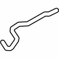 OEM 2017 Infiniti Q70 Power Steering Return Hose - 49725-1MA0B
