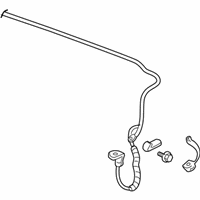 OEM 2007 Cadillac DTS Cable Asm-Battery Positive - 15861688