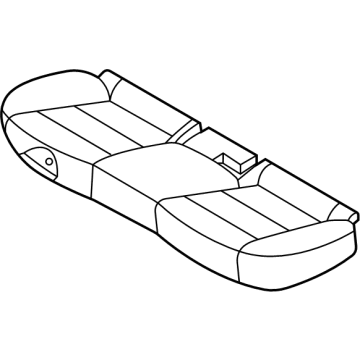 OEM 2021 Kia Forte Frame Assembly-Rr Seat C - 89110M6000