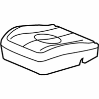 OEM 2009 GMC Savana 3500 Seat Cushion Pad - 19127971