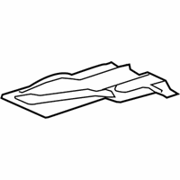 OEM 2007 Chevrolet Suburban 2500 Heat Shield - 22869577