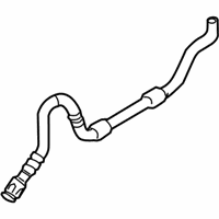 OEM 2007 BMW 525xi Radiator Return Line - 32-41-6-761-514