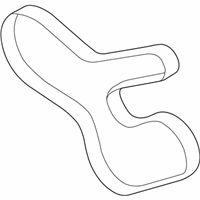 OEM 2016 BMW M4 Ribbed V-Belt - 11-28-7-848-605