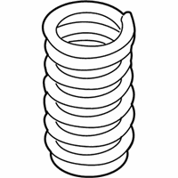 OEM BMW 750Li xDrive Front Coil Spring - 31-33-6-858-424