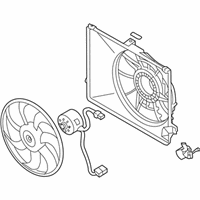 OEM 2009 Kia Rondo Blower Assembly - 253801D200