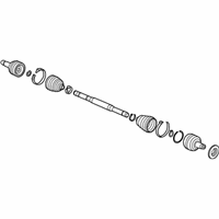OEM 2020 Acura RLX Driveshaft Assembly - 42310-TY3-A01