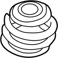 OEM 1999 Buick Riviera Rear Spring - 25655473