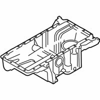 OEM BMW X5 Upper Oil Pan - 11-13-7-551-627