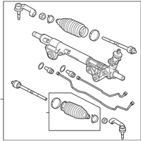 OEM 2011 Ford F-150 Steering Gear - BL3Z-3504-F