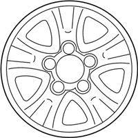 OEM 2004 Lexus LX470 Wheel, Disc - 42611-60520