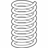 OEM 2018 BMW X6 Front Coil Spring - 31-33-6-862-234