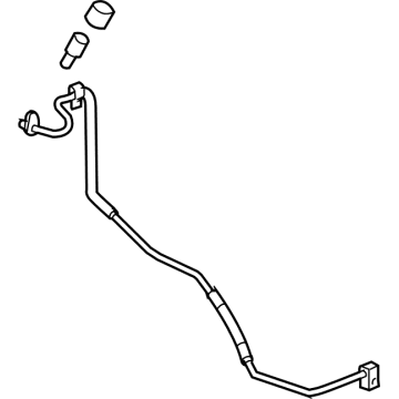 OEM Chevrolet Express Evaporator Tube - 22823630