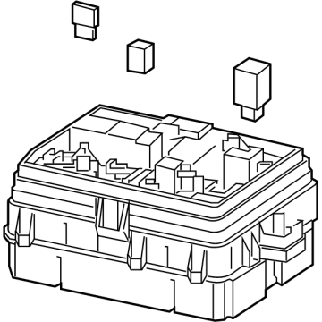 OEM GMC Yukon XL Fuse & Relay Box - 84926407