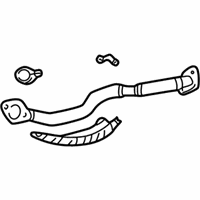 OEM 2002 Toyota RAV4 Front Pipe - 17410-28190