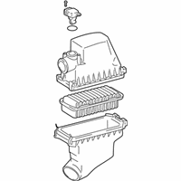 OEM 2004 Toyota Echo Air Cleaner Assembly - 17700-21050