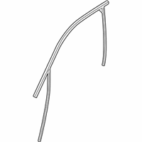 OEM 2015 BMW X4 Window Guide, Left Front Door - 51-31-7-335-505