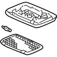 OEM 2000 Honda Accord Light Assembly, Interior (Light Lapis) - 34250-SV1-A12ZE